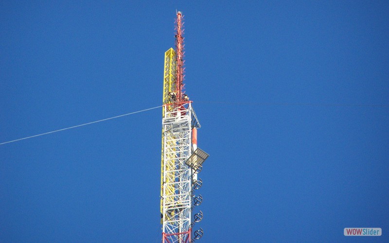 Removal of an analog broadcast antenna